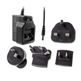 Transcension Universal 12V DC 500mA Power Supply (UK, EU, US, AU)